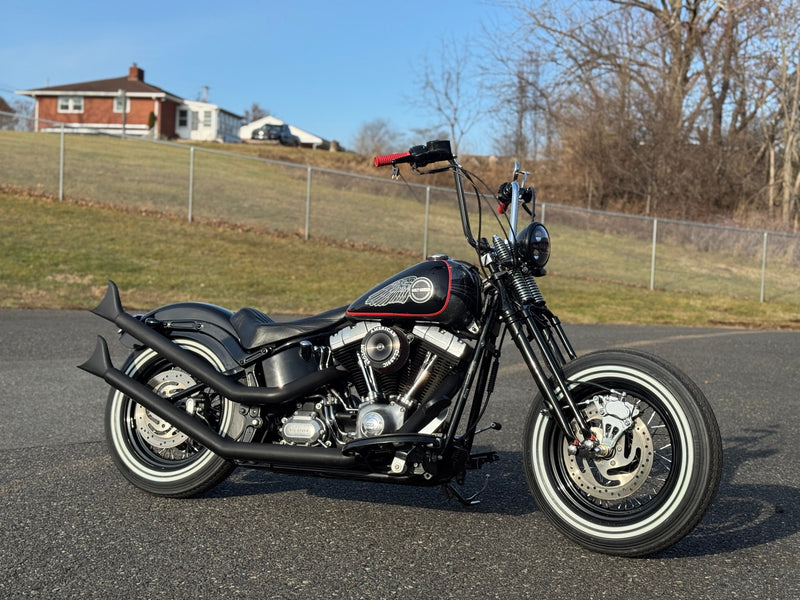 Harley-Davidson Motorcycle 2015 Harley-Davidson Softail Slim FLS 103" 6-Speed Custom Springer Bobber Build!! $12,995