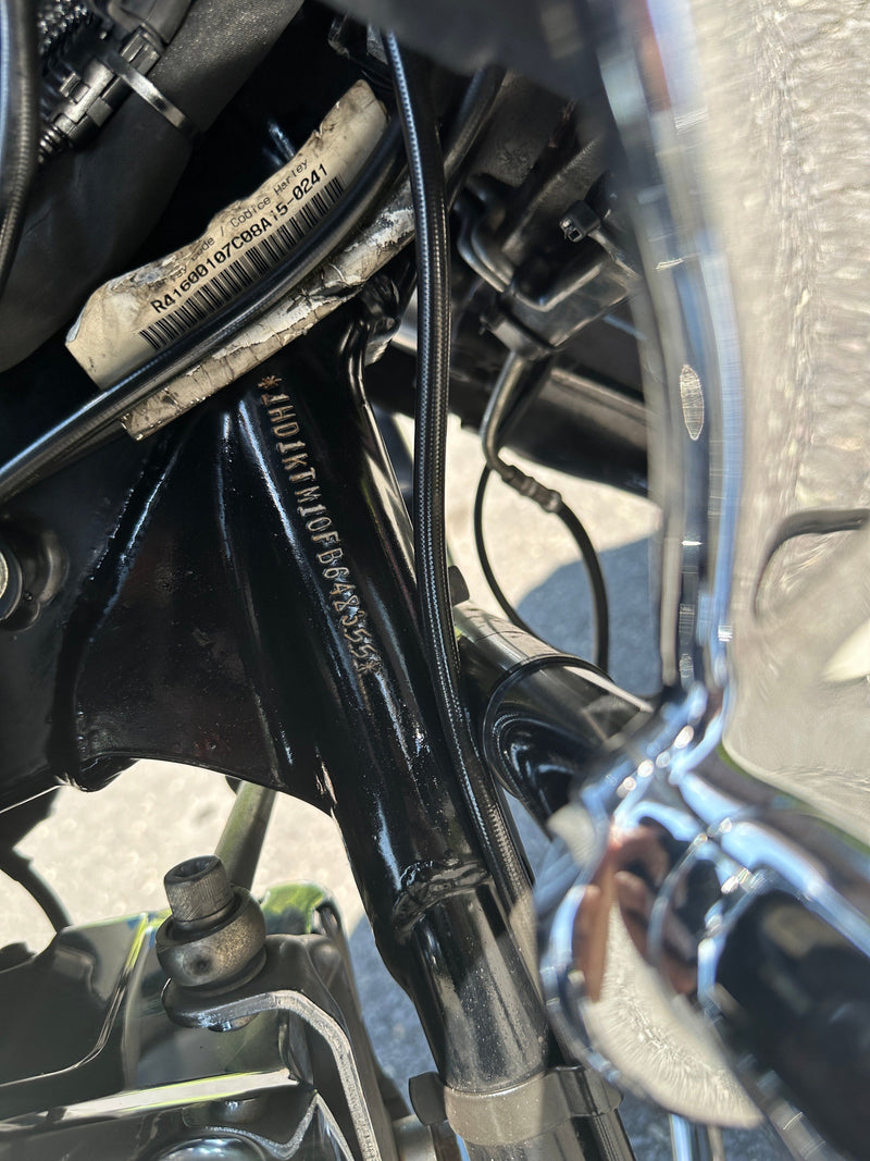 harley davidson cable route