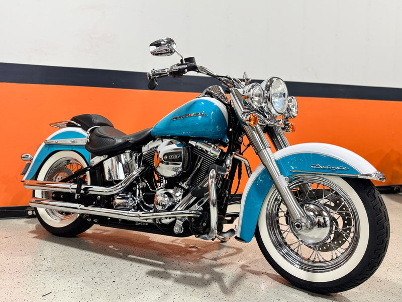 Harley-Davidson Motorcycle 2017 Harley-Davidson Softail Deluxe FLSTN One-Owner w/ Upgrades Only 4,217 Miles! $13,995