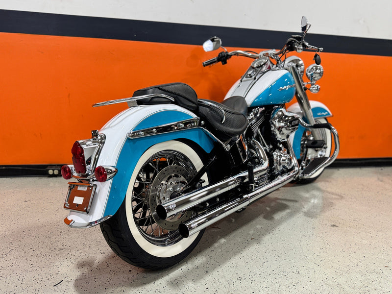 Harley-Davidson Motorcycle 2017 Harley-Davidson Softail Deluxe FLSTN One-Owner w/ Upgrades Only 4,217 Miles! $13,995