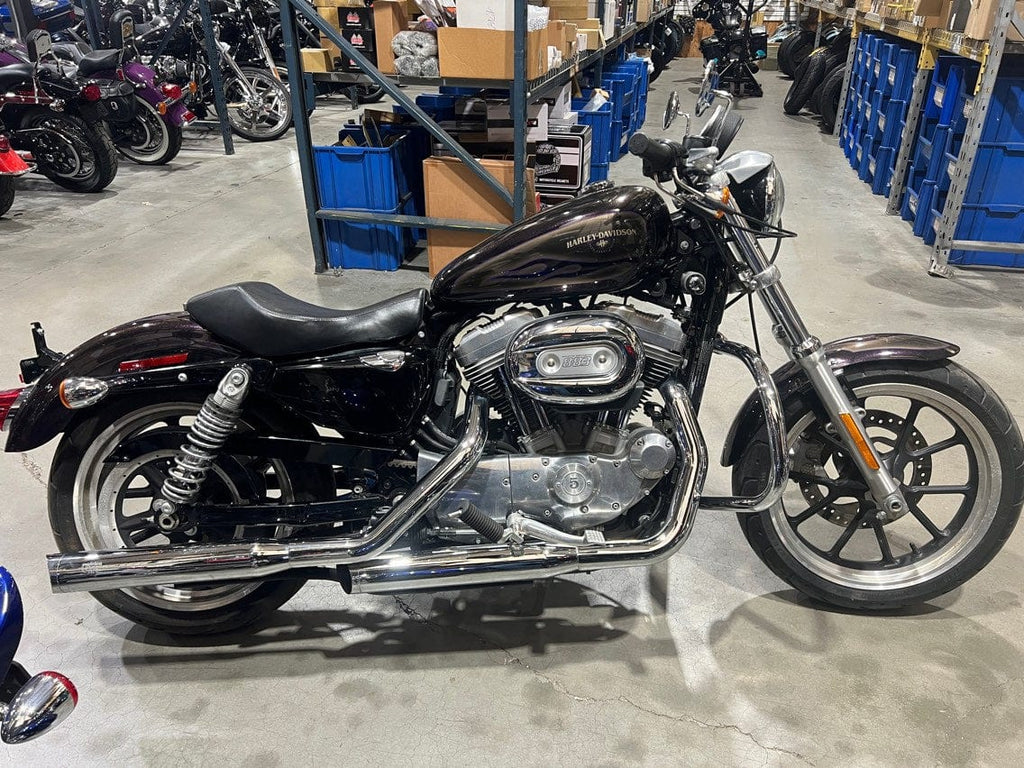 Harley-Davidson Motorcycle 2017 Harley-Davidson Sportster SuperLow XL883L Cobra Mufflers - Hard Candy Paint - Only 243 Miles! $5,995