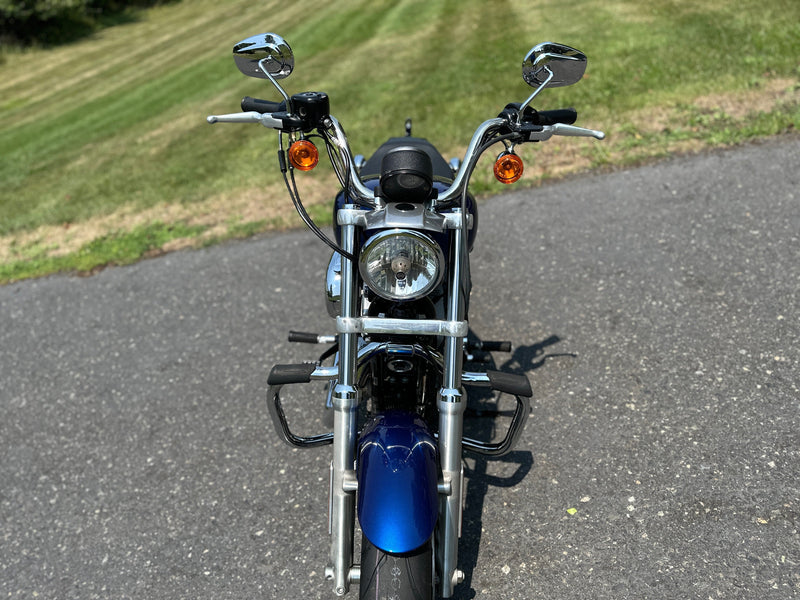 Harley-Davidson Motorcycle 2017 Harley-Davidson Sportster SuperLow XL883L Slip-On Mufflers & Only 5k Miles! $5,495