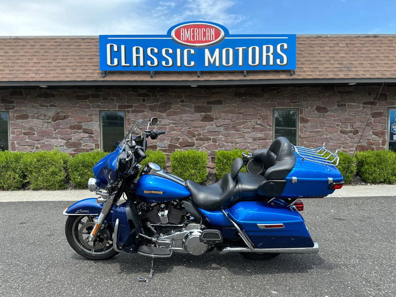 Harley-Davidson Motorcycle 2017 Harley-Davidson Touring Electra Glide Ultra Limited FLHTK Low Miles + Apes, Slip-Ons! - $14,995