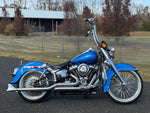 Harley-Davidson Motorcycle 2018 Harley-Davidson FLDE Softail Deluxe Cholo Style Carlini Apes, 21" Wheel, Fishtails & More! $17,995