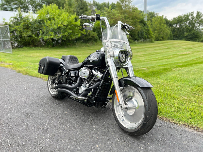 Harley-Davidson Motorcycle 2018 Harley-Davidson Softail Fat Boy FLFBS 114" Only 11k Miles & Tons of Extras! - $18,995