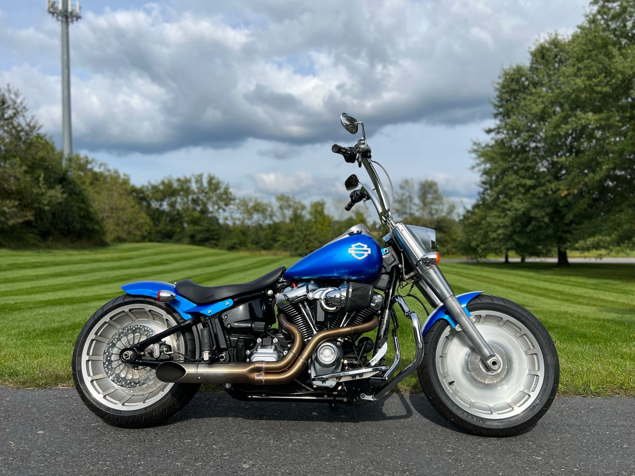 2018 Harley-Davidson Softail Fatboy Fat Boy FLFB Custom Paint & Many – American Classic Motors