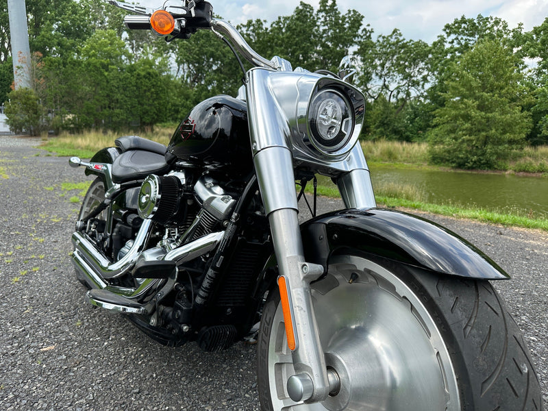 Harley-Davidson Motorcycle 2018 Harley-Davidson Softail Fatboy Fat Boy FLFBS 114" w/ Pipes + Extras! - $15,995