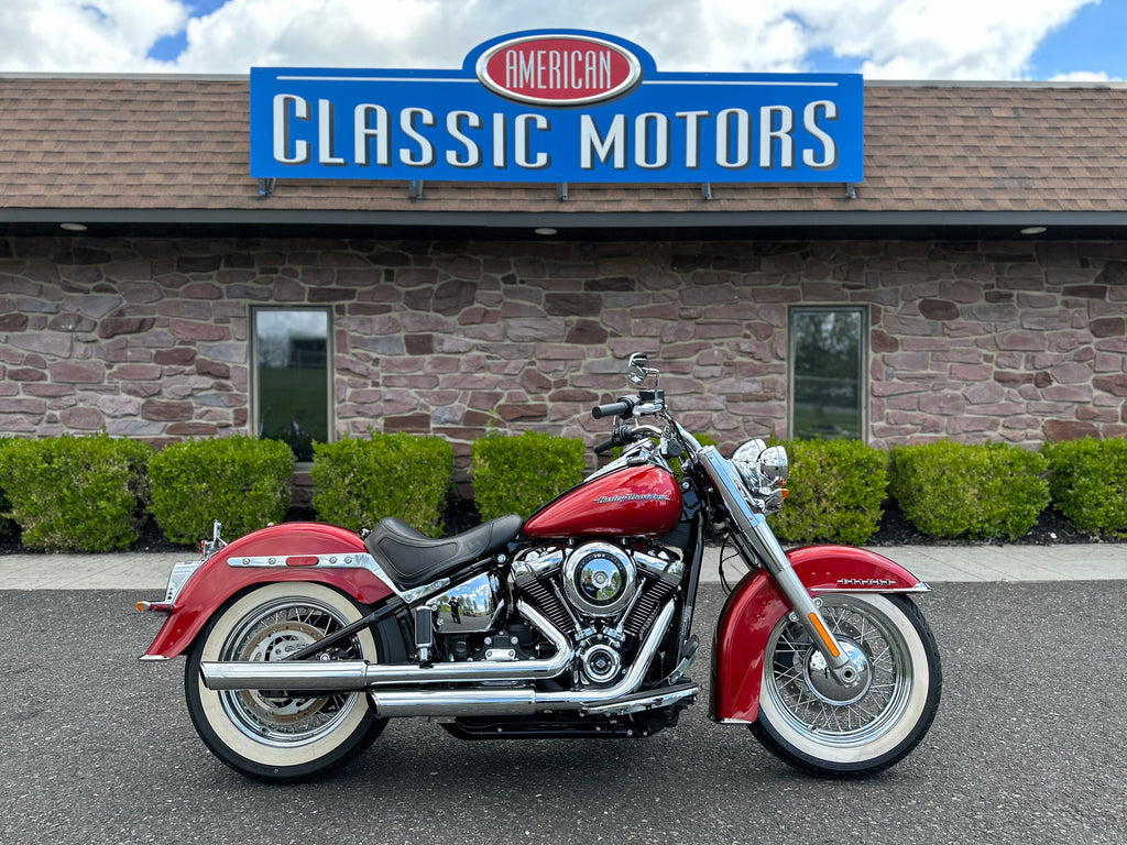 Harley Davidson Motorcycle 2019 Harley-Davidson Softail Deluxe FLDE Only 2k Miles w/ Slip-On Mufflers & More! - $15,995