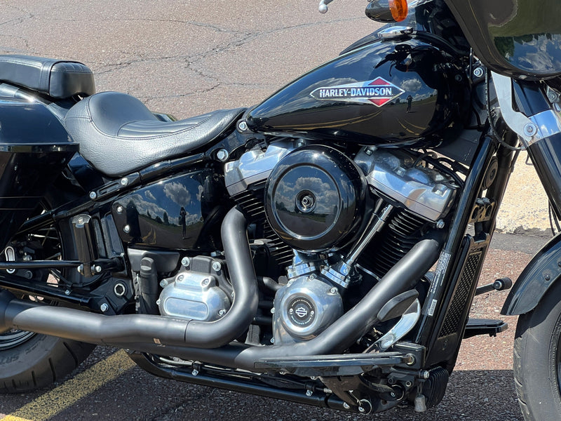 Harley-Davidson Motorcycle 2019 Harley-Davidson Softail Slim FLSL M8 Bagger! Rockford Fosgate Audio Fairing, RB Racing Pipe, HD Saddlebags, & More! Only 5,707 Miles! $13,995