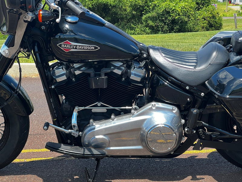 Harley-Davidson Motorcycle 2019 Harley-Davidson Softail Slim FLSL M8 Bagger! Rockford Fosgate Audio Fairing, RB Racing Pipe, HD Saddlebags, & More! Only 5,707 Miles! $13,995