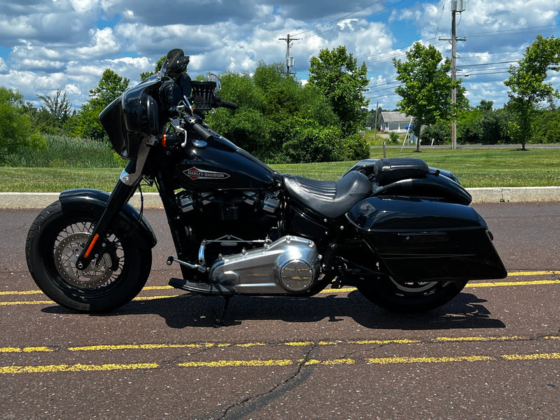 Harley-Davidson Motorcycle 2019 Harley-Davidson Softail Slim FLSL M8 Bagger! Rockford Fosgate Audio Fairing, RB Racing Pipe, HD Saddlebags, & More! Only 5,707 Miles! $13,995