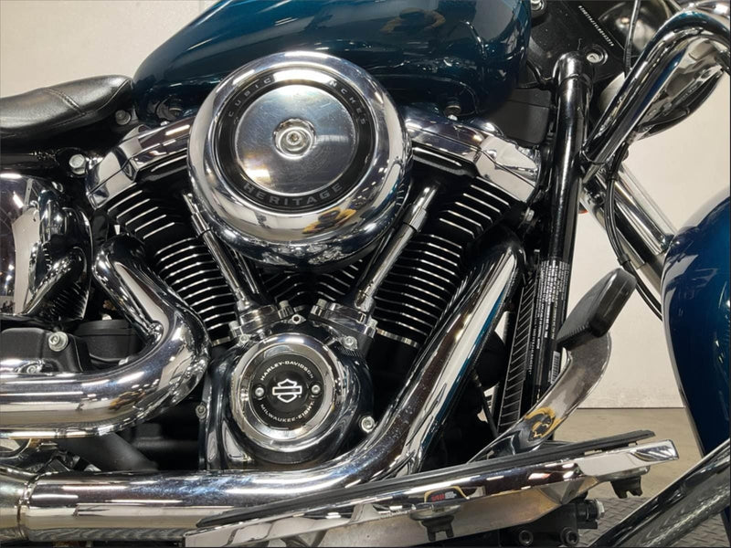Harley-Davidson Motorcycle 2020 Harley-Davidson Softail Heritage Classic FLHC Tahitian Teal Chrome Package 21" Wheel One Owner Low Miles Upgrades! $14,995 (In Transit)