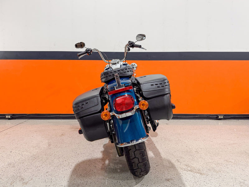 Harley-Davidson Motorcycle 2020 Harley-Davidson Softail Heritage Classic FLHC Tahitian Teal Chrome Package One Owner Only 1,287 Miles! $13,995