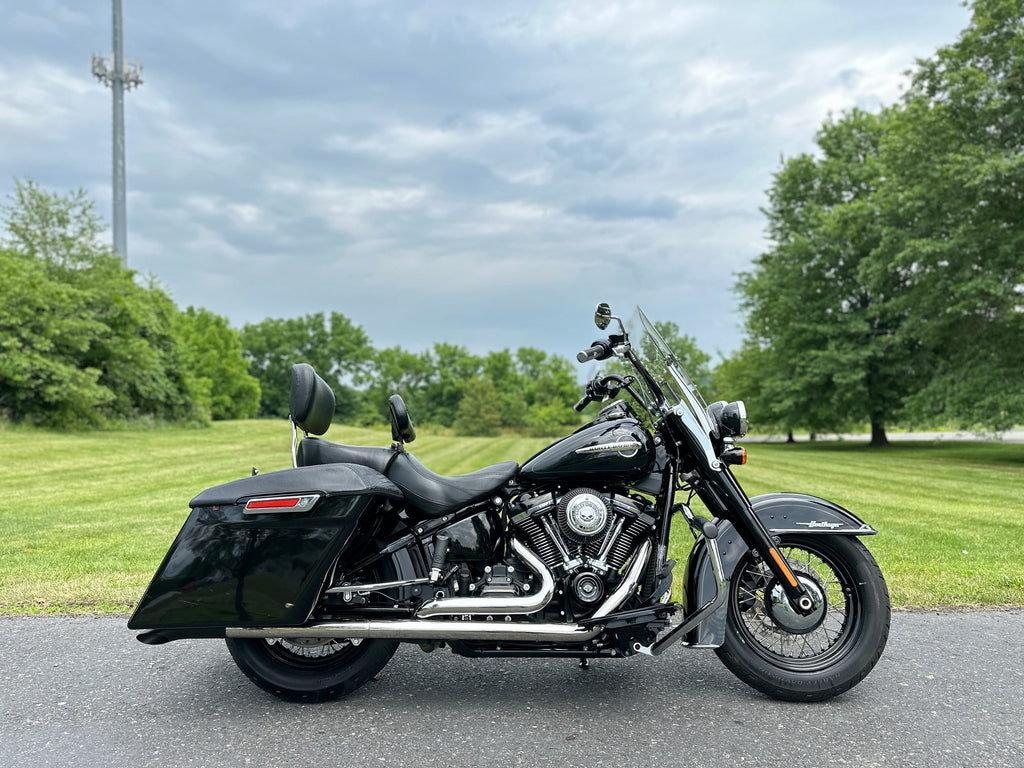 Harley-Davidson Motorcycle 2020 Harley-Davidson Softail Heritage Classic FLHCS 114" True Duals, Stretched Saddlebags & Many Extras! $15,995