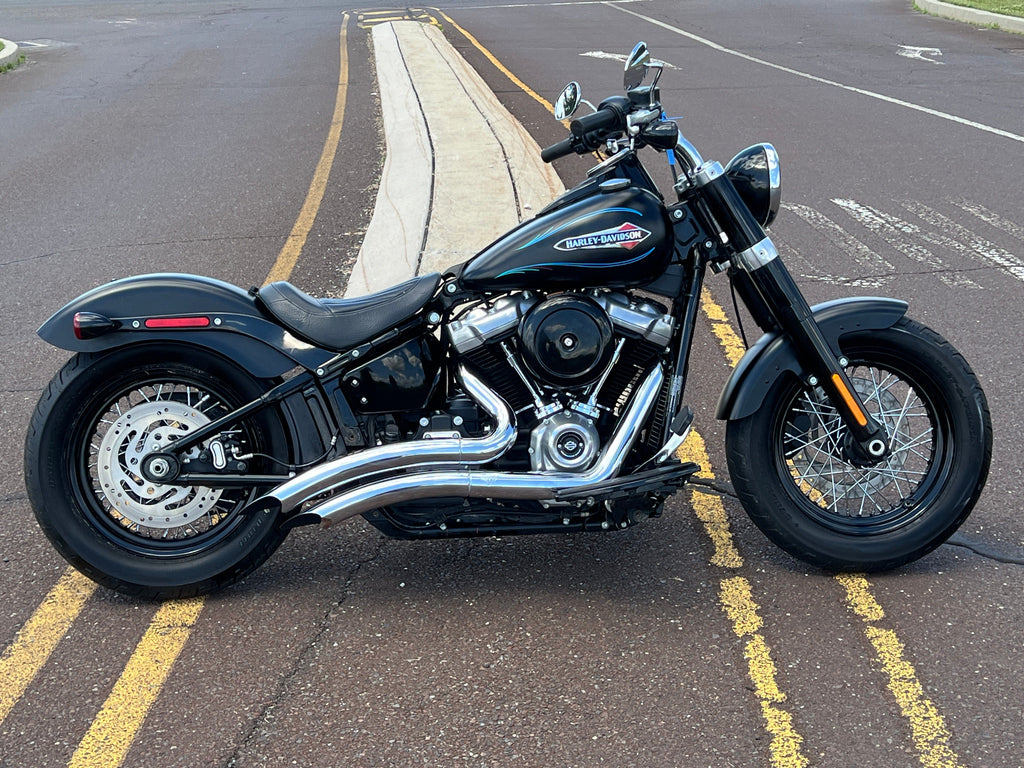Harley-Davidson Motorcycle 2020 Harley-Davidson Softail Slim FLSL M8 w/ Vance & Hines Big Radius & Extras! $12,995