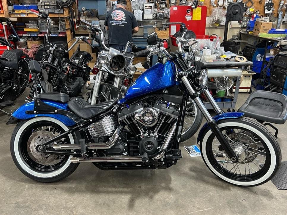 Harley-Davidson Motorcycle 2020 Harley-Davidson Softail Street Bob FXBB 1 Of A Kind Chopper Bobber M8 One owner w/ Low Miles $15,995