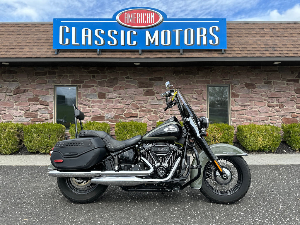 Harley-Davidson Motorcycle 2021 Harley-Davidson Softail Heritage Classic FLHCS 114" One Owner Clean 3k $17,995