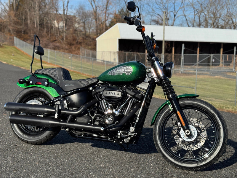 Harley-Davidson Motorcycle 2021 Harley-Davidson Softail Street Bob FXBBS 114" Hard Candy Custom Paint, Saddlemen Step Up, Custom Bars, and More! $11,995