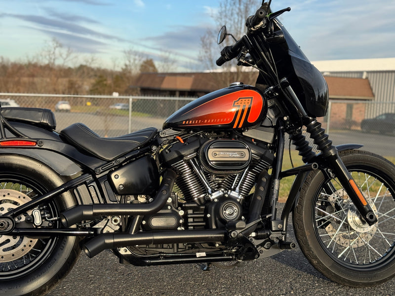 Harley-Davidson Motorcycle 2021 Harley-Davidson Softail Street Bob FXBBS 114" One Owner w/ T-Sport Fairing and Upgrades! $10,695