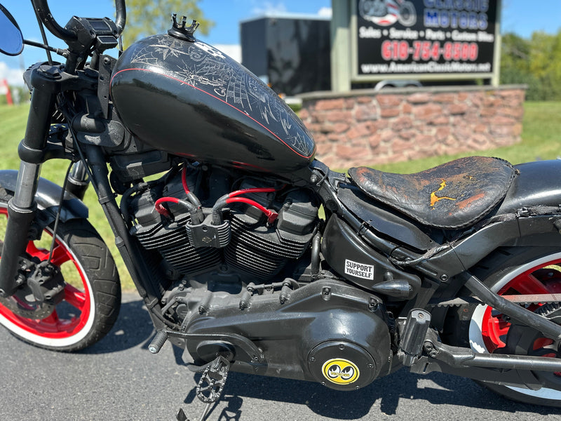 Harley-Davidson Motorcycle 2022 Harley-Davidson FXST Softail Standard M8 One Owner Bobber Chopper Rat Bike $8,995