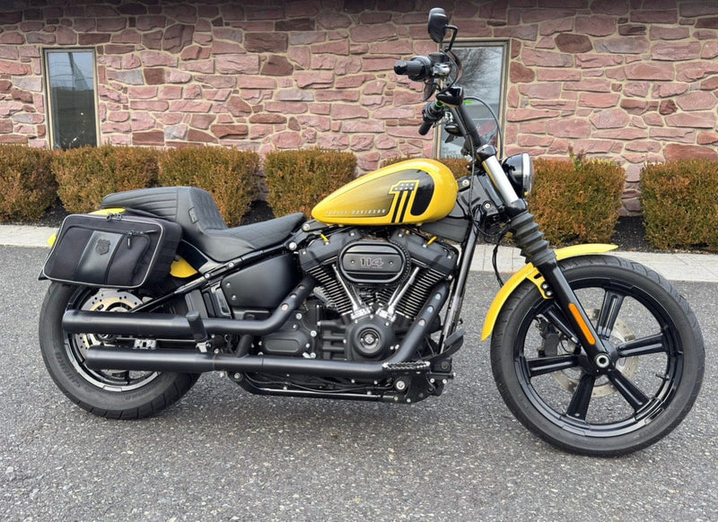 Harley-Davidson Motorcycle 2023 Harley-Davidson Softail Street Bob FXBBS 114" Industrial Yellow One Owner with Extras! $9,995