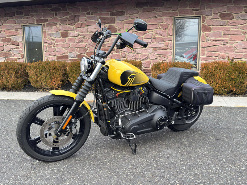 Harley-Davidson Motorcycle 2023 Harley-Davidson Softail Street Bob FXBBS 114" Industrial Yellow One Owner with Extras! $9,995
