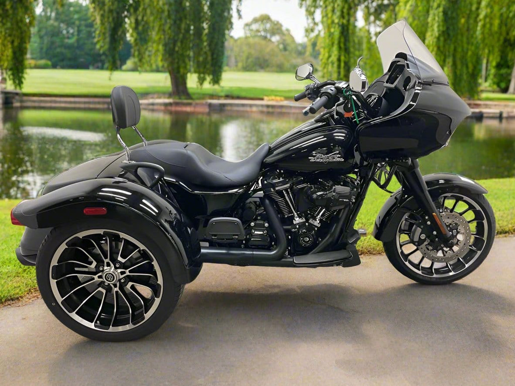 Harley-Davidson Motorcycle 2023 Harley-Davidson Trike Road Glide 3 Trike FLTRT 114 Blackout Option One Owner Only 212 Miles w/ Upgrades! $31,995