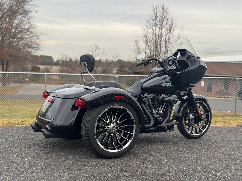 Harley-Davidson Motorcycle 2023 Harley-Davidson Trike Road Glide 3 Trike FLTRT 114 Blackout Option One Owner Only 212 Miles w/ Upgrades! $31,995