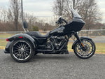 Harley-Davidson Motorcycle 2023 Harley-Davidson Trike Road Glide 3 Trike FLTRT 114 Blackout Option One Owner Only 212 Miles w/ Upgrades! $31,995