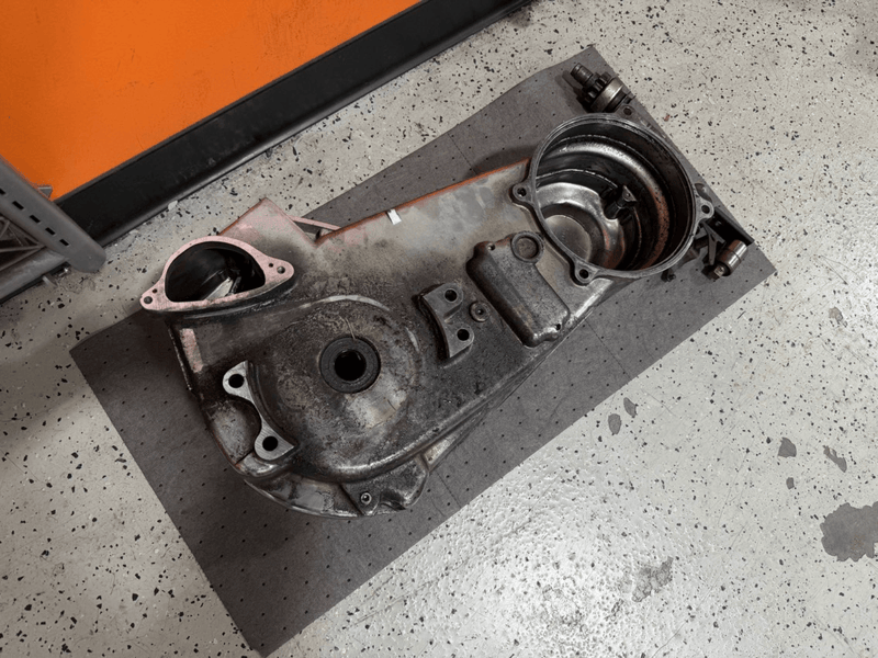 Polished Outer Primary Cover Guard Harley 70-84 Shovelhead Big