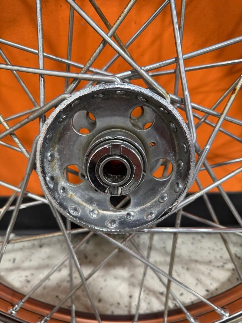 Chrome 21 x 2.15 40 Spoke Front Wheel Harley Shovelhead Mid Star