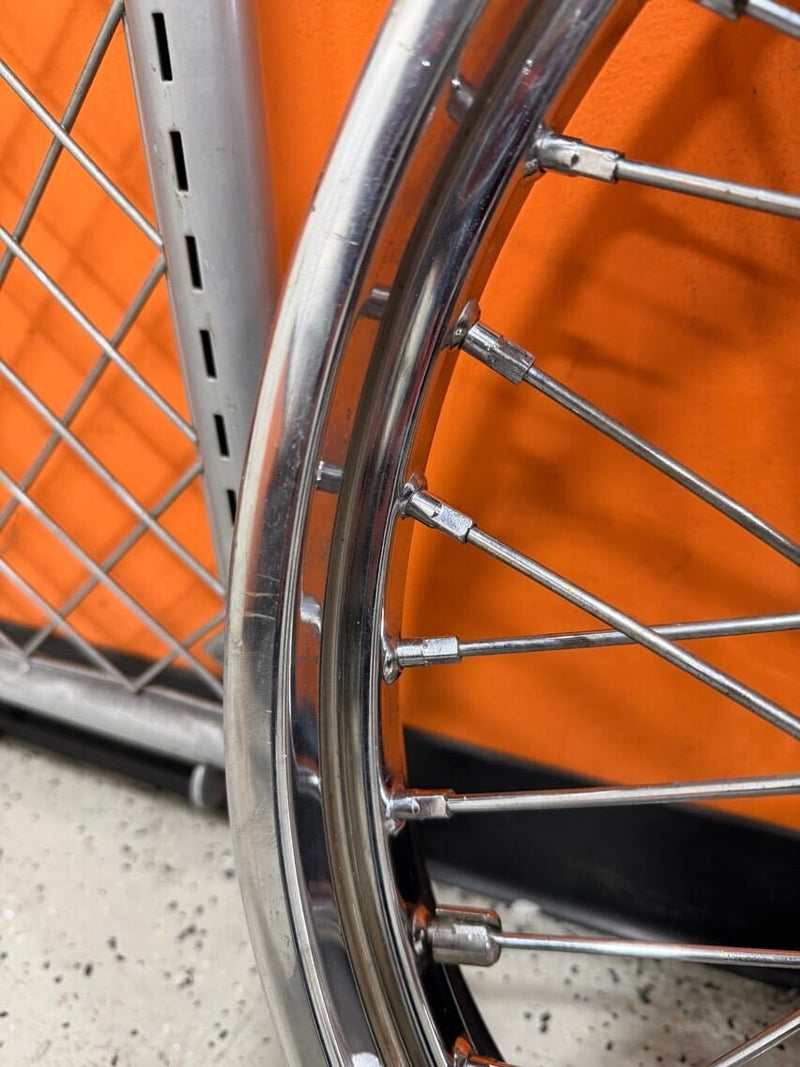Chrome 21 x 2.15 40 Spoke Front Wheel Harley Shovelhead Mid Star