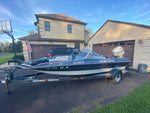 Hydra-Sports Boat SOLD - 1988 Hydra-Sports Diamond Vee DV 175 SX 18’ Fishing Power Bay Lake Bass Ski Boat $3,995