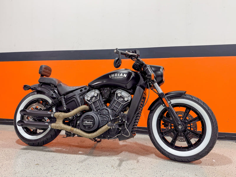 Indian Motorcycle Motorcycle 2022 Indian Motorcycle Scout Bobber ABS Black Smoke 1133cc One Owner w/ Low Miles! $8,995