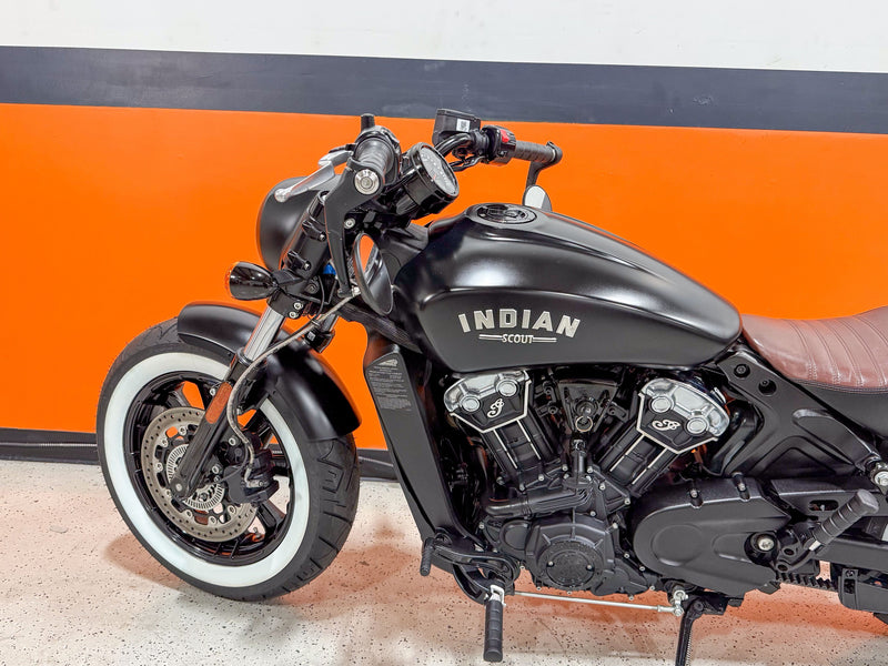 Indian Motorcycle Motorcycle 2022 Indian Motorcycle Scout Bobber ABS Black Smoke 1133cc One Owner w/ Low Miles! $8,995