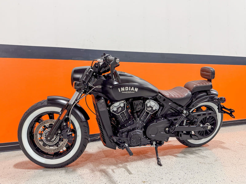 Indian Motorcycle Motorcycle 2022 Indian Motorcycle Scout Bobber ABS Black Smoke 1133cc One Owner w/ Low Miles! $8,995