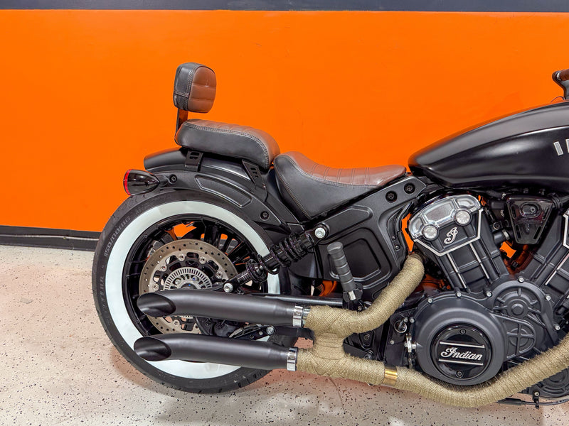 Indian Motorcycle Motorcycle 2022 Indian Motorcycle Scout Bobber ABS Black Smoke 1133cc One Owner w/ Low Miles! $8,995