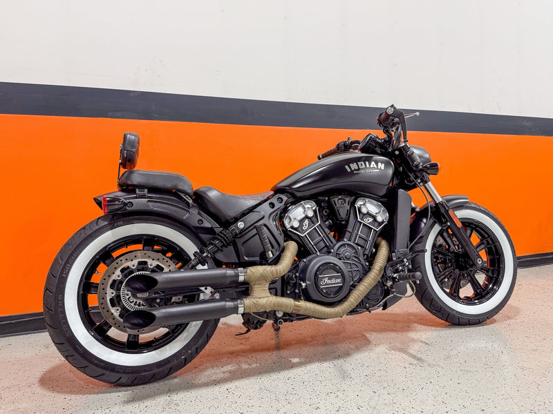 Indian Motorcycle Motorcycle 2022 Indian Motorcycle Scout Bobber ABS Black Smoke 1133cc One Owner w/ Low Miles! $8,995