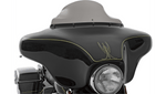 Klock Werks Klock Werks Flare Windshield 6.5" Smoke Lexan Drilled Harley FLHT 86-95
