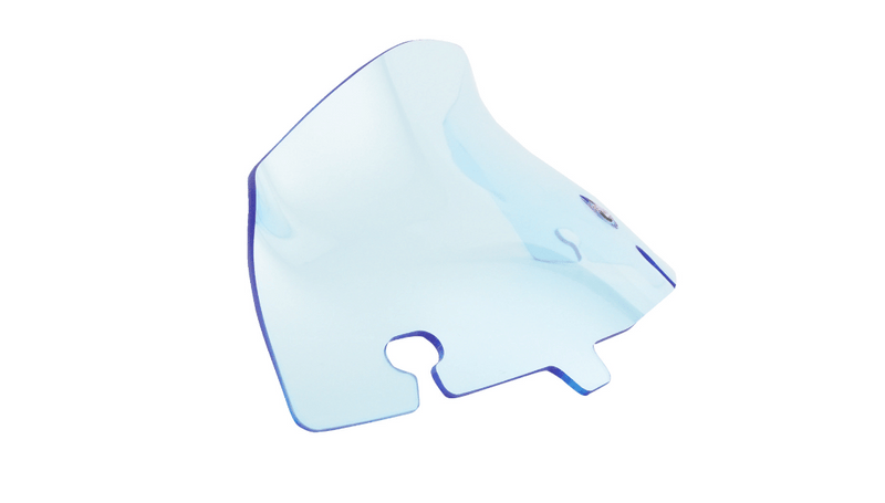 Klock Werks Klock Werks Kolor Flare Windshield 6.5" Blue Ice Acrylic Harley Touring 96-13