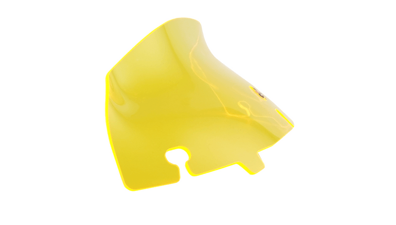 Klock Werks Klock Werks Kolor Flare Windshield 6.5" Yellow Ice Acrylic Harley Touring 14+