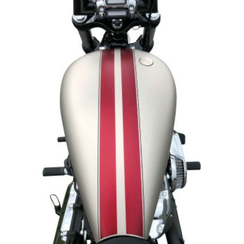 Kodlin Motorcycle Kodlin 3.5 Gallon Raw Steel Stretched Gas Fuel Tank Harley M8 Softail Models 18+