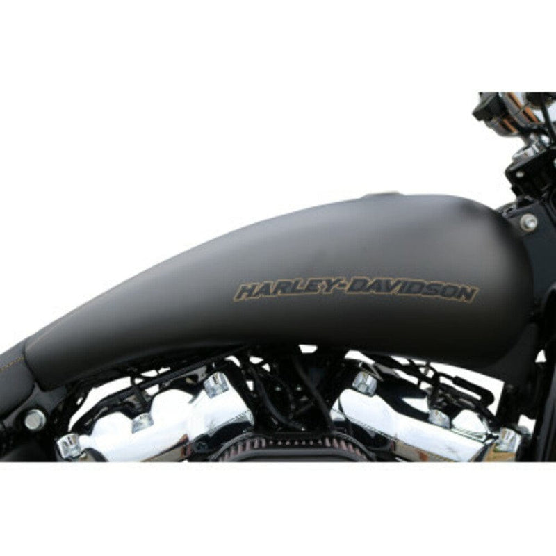 Kodlin Motorcycle Kodlin 3.5 Gallon Raw Steel Stretched Gas Fuel Tank Harley M8 Softail Models 18+