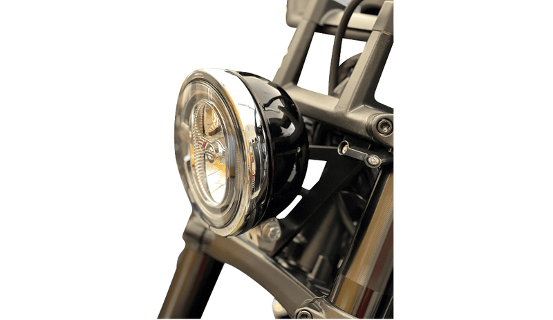 Kodlin Motorcycle Kodlin Headlight Bracket Black Bates Style 5-3/4”  Each Harley Sportster S 21-22