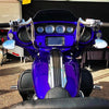 KST Kustoms Handlebars KST Kustoms Polished 12" Mayhem Bagger Handlebars Bars Harley Touring Batwing