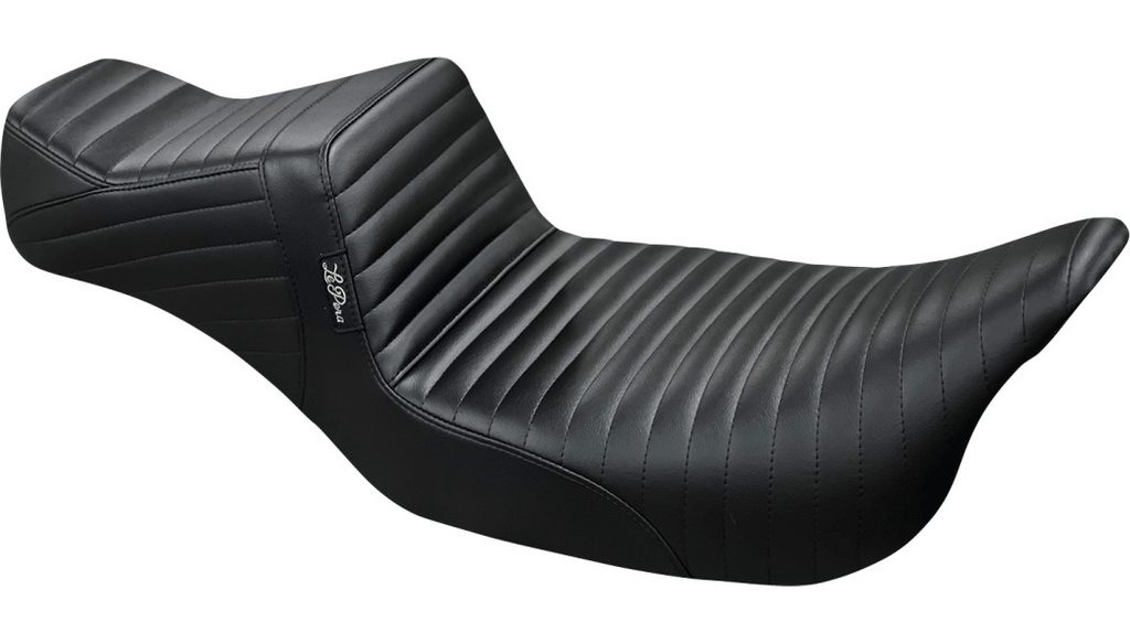 Le Pera Le Pera Black Tailwhip Daddy Long Legs 2 Up Pleated Seat Harley Touring 08-23