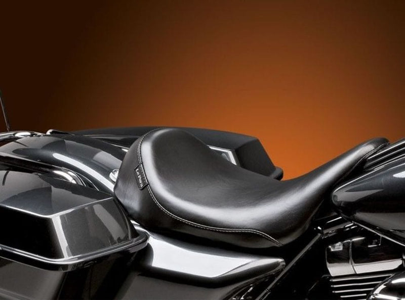 Le Pera Other Seat Parts Le Pera Black Smooth Silhouette Low Profile Solo Seat Harley Touring 2008-23 FL