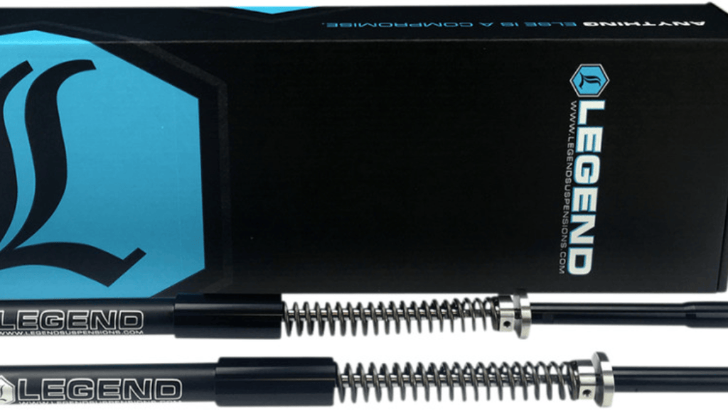 Legend Suspension Legend AXEO High-Performance Front Suspension Fork Tube Kit Harley 10-17 Dyna