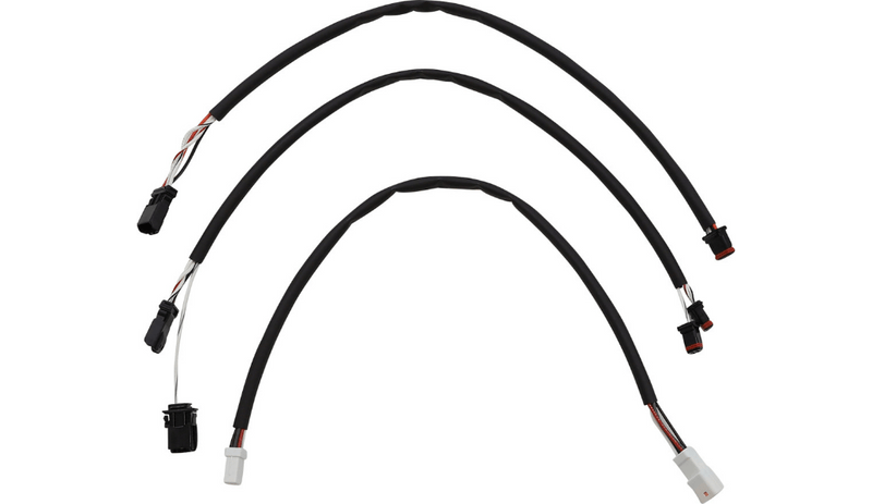 Magnum Shielding Magnum 18"-20" Ape Handlebar Control Cable Kit ABS Braided 21+ Harley Road King