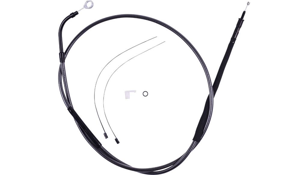 Magnum Shielding Magnum Black Pearl 65-3/4" High Efficiency Clutch Cable Harley Touring 2021+
